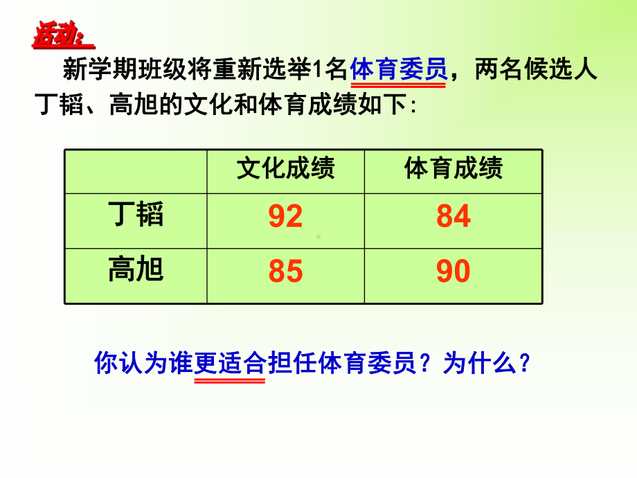 苏科(部审)版九年级数学上册《3章-数据的集中趋势和离散程度-31-平均数》优质课课件-16.ppt_第3页