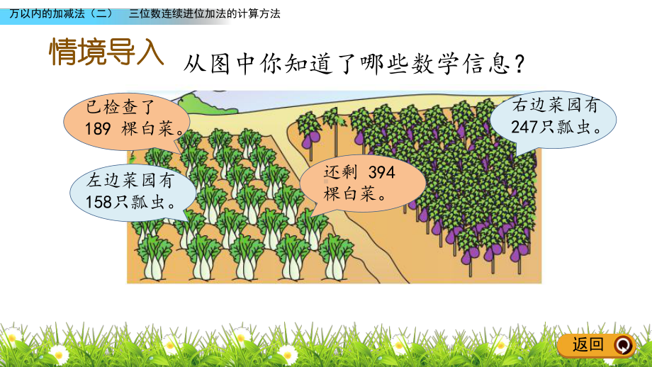 二年级下册数学课件-51-三位数连续进位加法的计算方法-青岛版(五年制).pptx_第2页