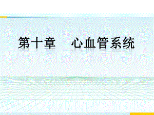 系统解剖学-第十章-心血管系统-公开课课件.ppt