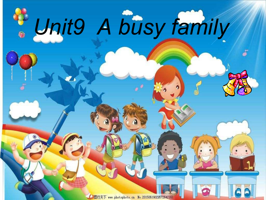 五年级下册英语课件-Unit9A busy family 辽师大版（三起） (1).pptx_第1页