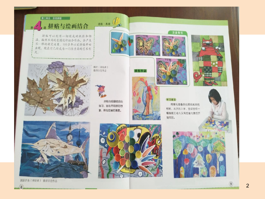 辽海版小学五年级美术上册拼贴与绘画结合课件.ppt_第2页