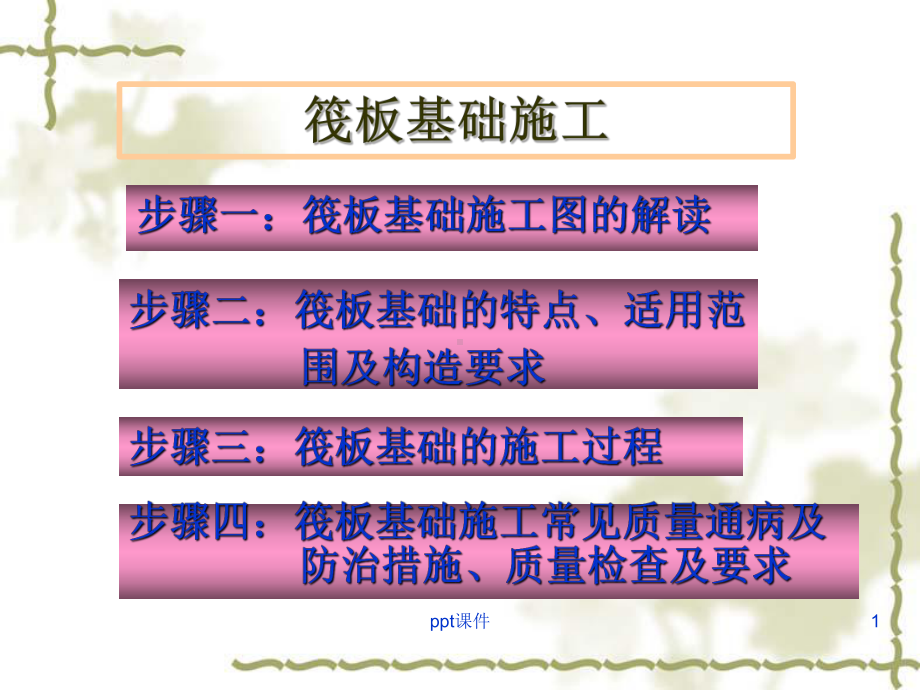 筏板基础施工课件.ppt_第1页