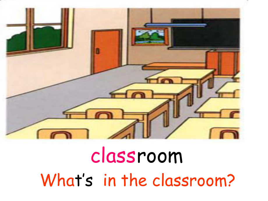 人教版pep小学英语四年级上册unit1My-classroom课件全.ppt_第3页