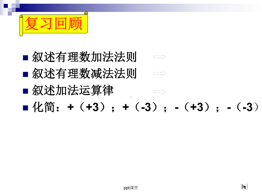 有理数的减法第二课时课件.ppt_第1页