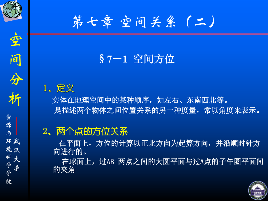 空间关系-空间方位拓扑相似及相关关系课件.ppt_第1页