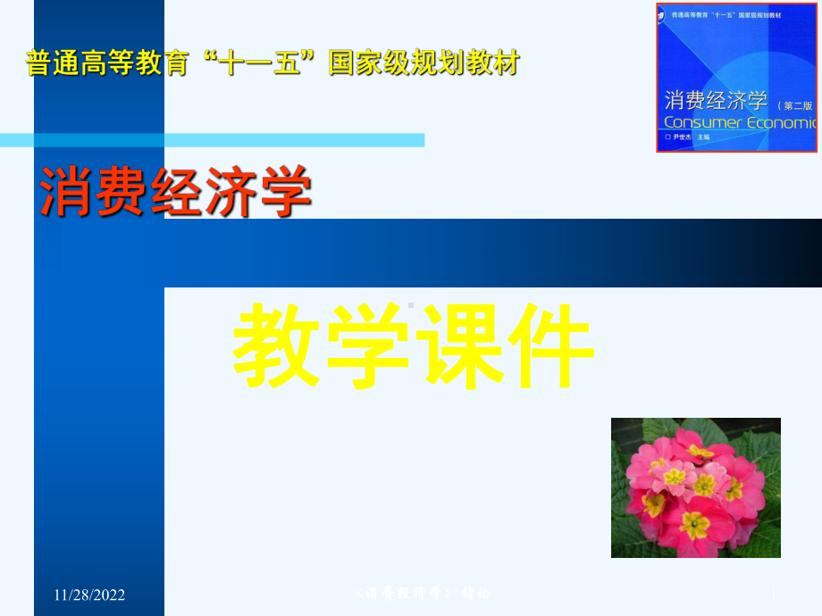 消费经济学第01章绪论课件.ppt_第1页