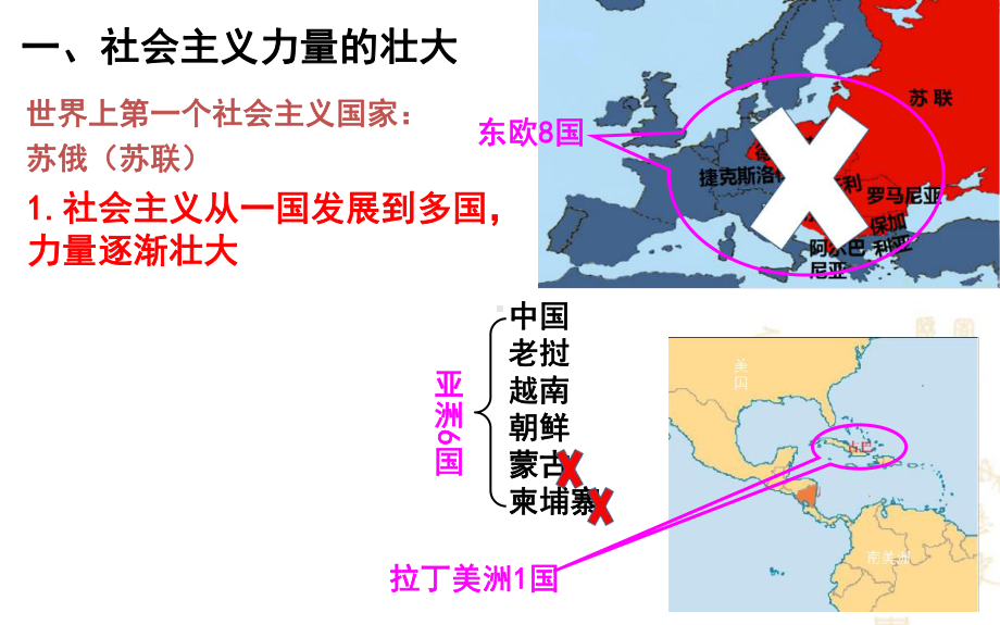 部编版九年级历史下册第五单元第18课-社会主义的发展与挫折课件.pptx_第3页