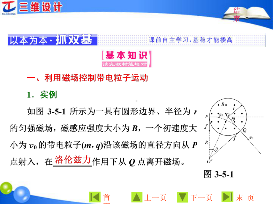 高中物理三维设计选修3-1第三章-第5节-洛伦兹力的应用课件.ppt_第2页