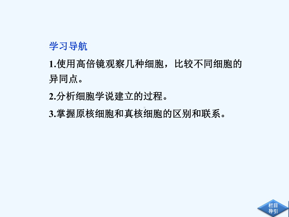 人民教育版高中生物必修1同步教学课件-第一章第2节细胞的多样性和统一性.ppt_第2页