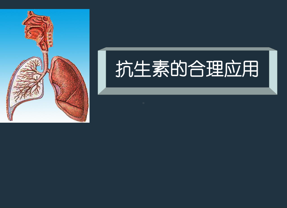 抗生素合理应用-医学课件.ppt_第1页