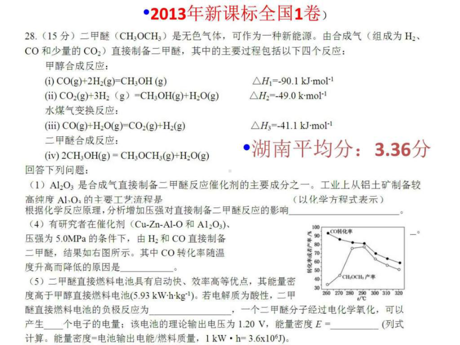 全国卷化学反应原理综合题研讨课件.ppt_第3页