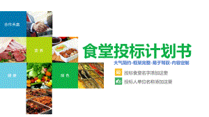 机关学校大学食堂投标计划书教育培训模板课件.pptx