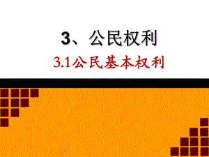 人教版八下31公民基本权利说课20课件.ppt