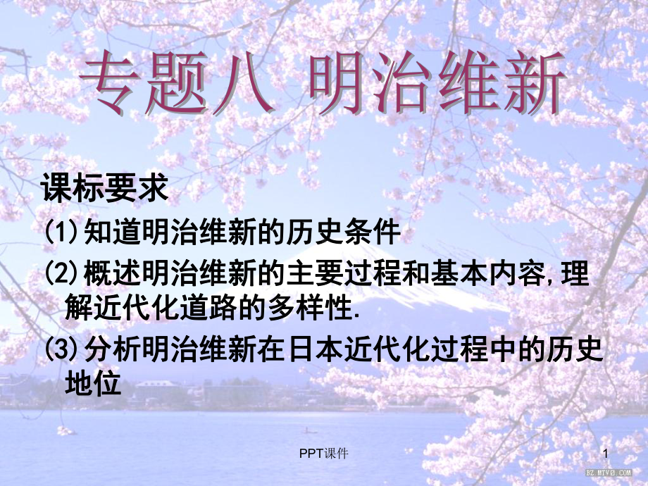 走向崩溃的幕府政权课件.ppt_第1页