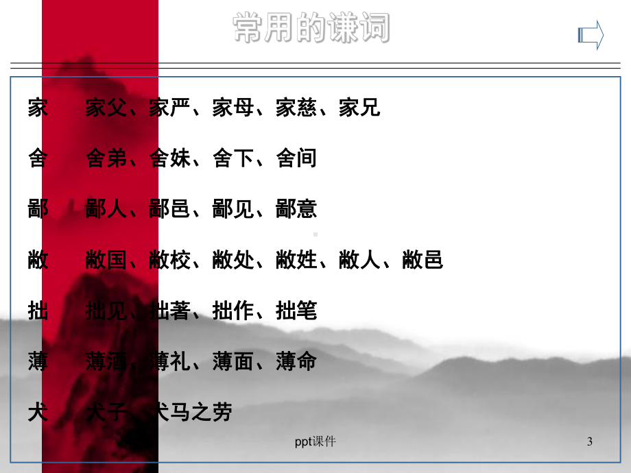 常用的谦词与敬词课件.ppt_第3页
