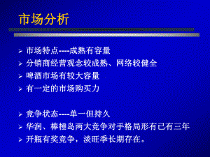 烟台啤酒大连市场策划案课件.pptx