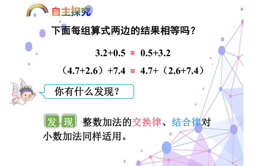 四年级数学下册课件-6.3 整数加法运算定律推广到小数13-人教版(共14张PPT).pptx_第3页