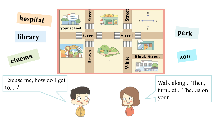 五年级下册英语课件-Unit 3 Asking the way Checkout time & Ticking time 译林版（三起）(共7张PPT).pptx_第3页