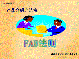 产品介绍FAB课件.ppt