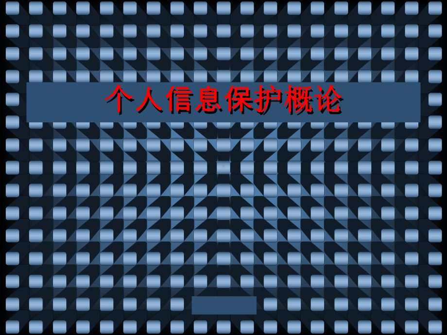 个人信息保护概论第九讲个人信息保护实践课件.ppt_第1页