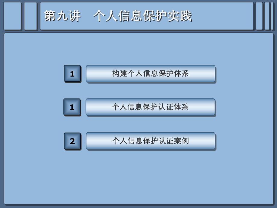 个人信息保护概论第九讲个人信息保护实践课件.ppt_第2页