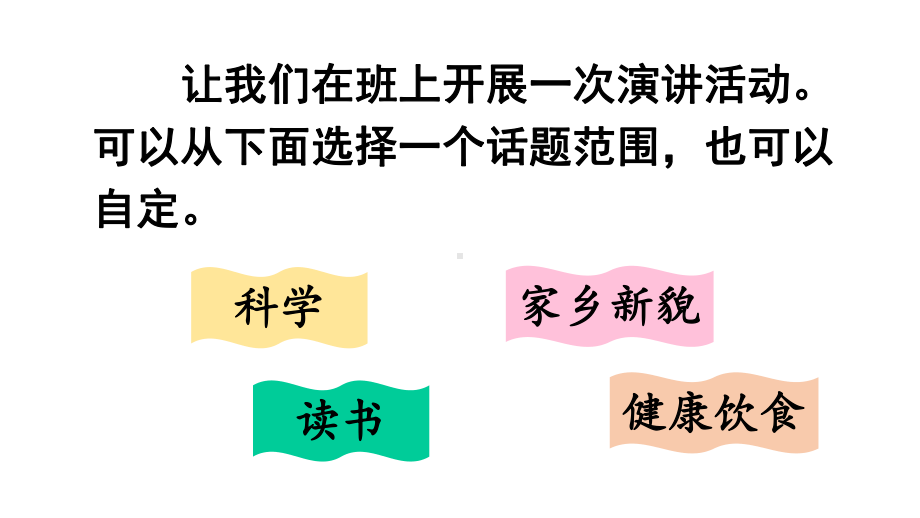 部编人教版六年级语文上册口语交际《演讲》精美课件.pptx_第3页