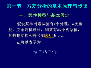 生物统计-方差分析的基本原理与步骤课件.ppt