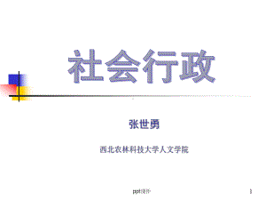 社会工作行政课件.ppt