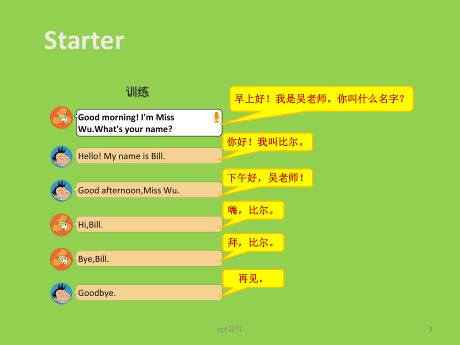 人教版小学一年级英语课本上册课件.pptx（纯ppt,无音视频）_第3页