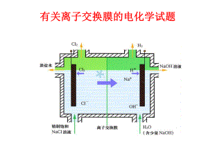 高考中有关离子交换膜的电化学试题28793课件.ppt