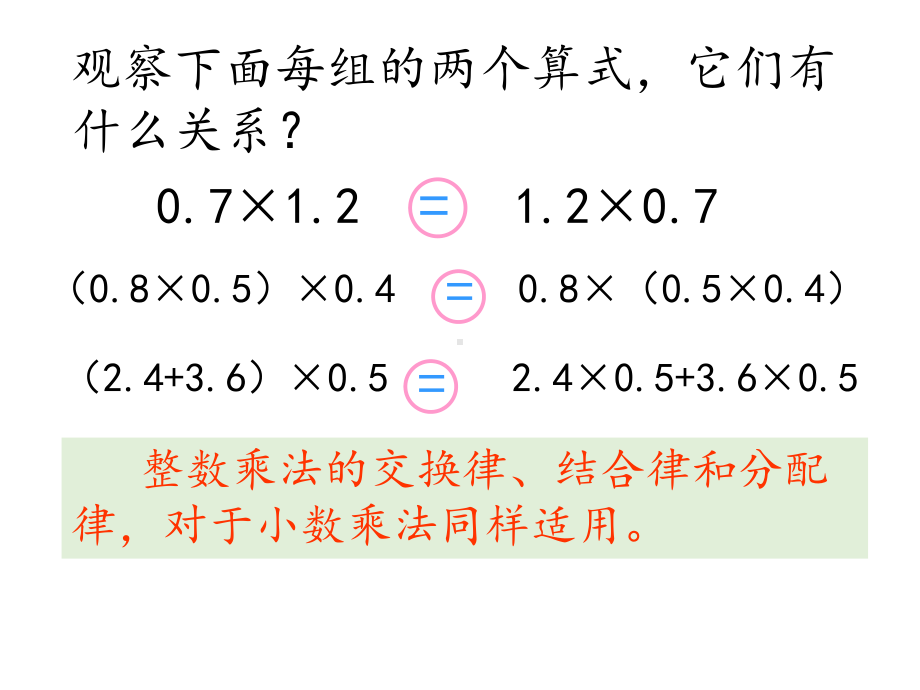 冀教版小学五年级数学上册小数乘法-解决问题课件.ppt_第3页