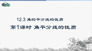 人教版《角的平分线的性质》课件初中数学.ppt