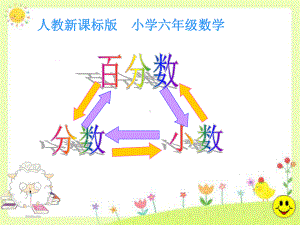 人教版六年级数学上册《百分数-百分数和分数、小数的互化-百分数与分数的互化》课教案-14课件.ppt