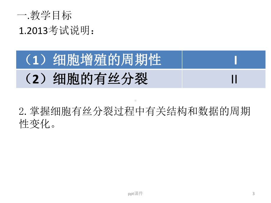 有丝分裂一轮复习(公开课)课件.ppt_第3页