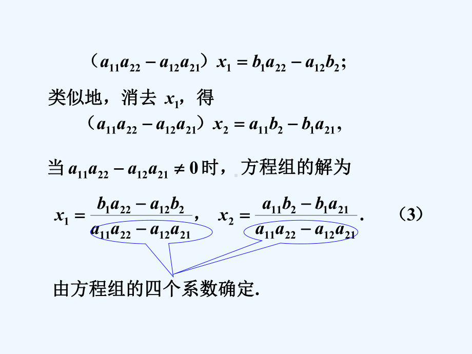 线性代数第1章行列式二阶与三阶行列式1-1课件.ppt_第2页