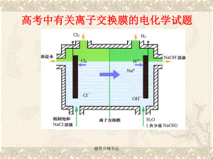 高考中有关离子交换膜的电化学试题-精心整理课件.ppt