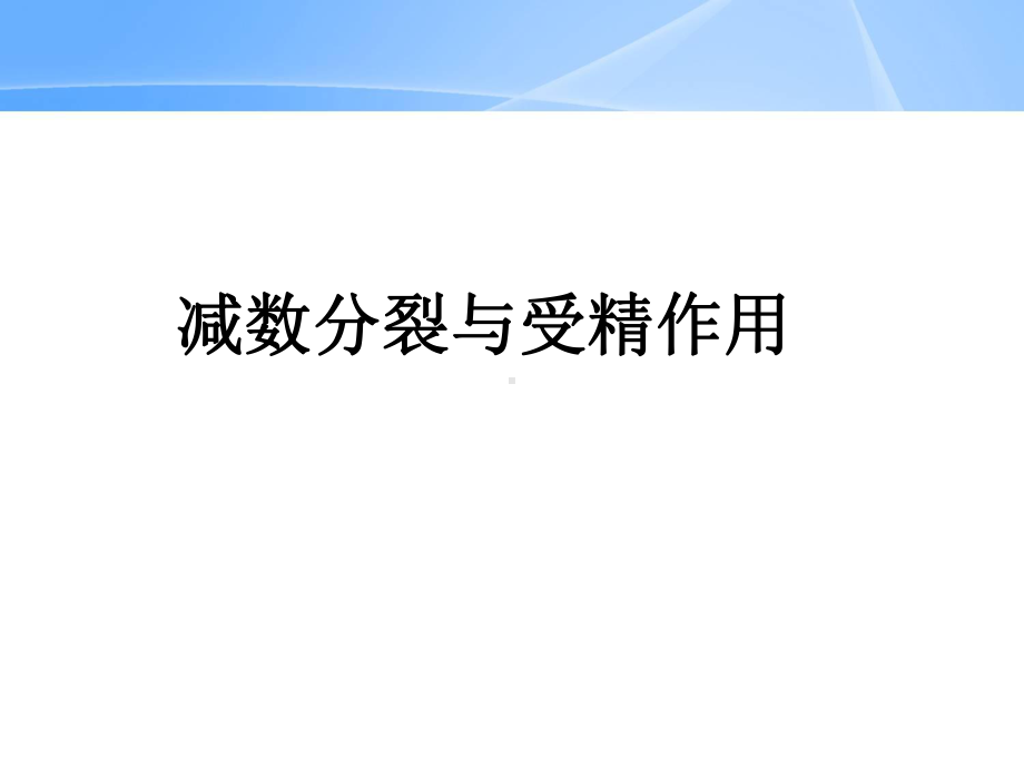 减数分裂和受精作用课件.ppt_第1页