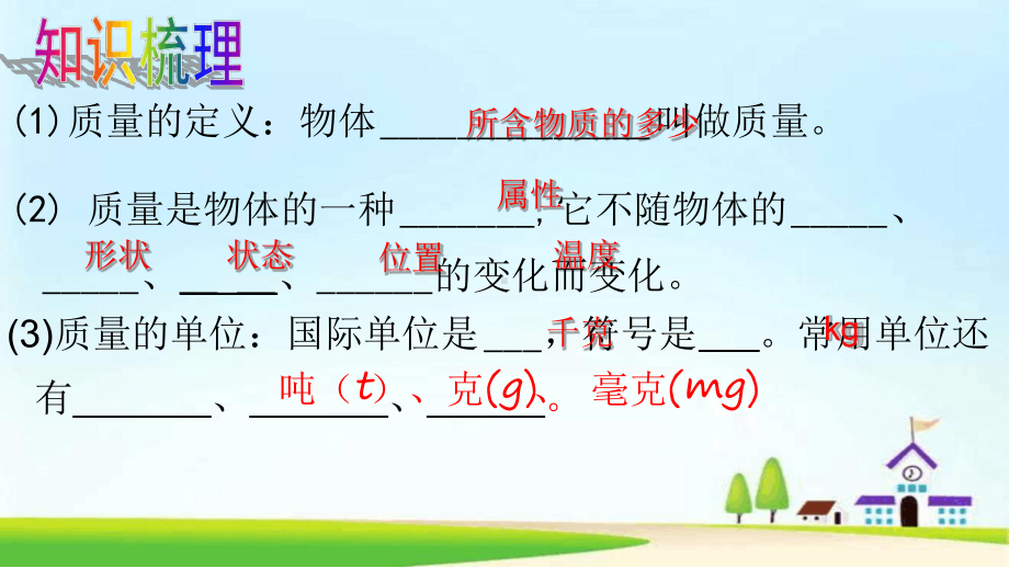 人教版八年级物理上册第六章-质量和密度专题复习课件.ppt_第3页