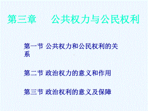 公共权力与公民权利课件.ppt