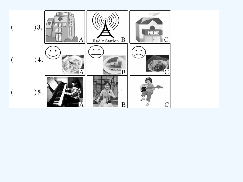 人教版八年级英语上册Unit-4达标测试题及答案课件.ppt（纯ppt,不包含音视频素材）_第3页