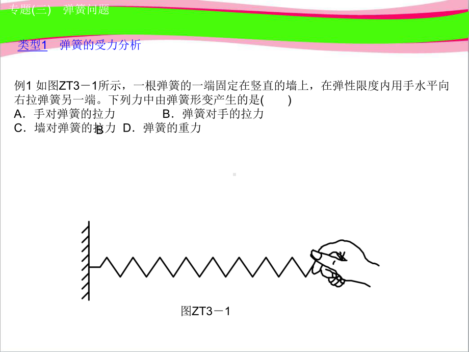 通用版中考物理专题突破3弹簧问题复习-获奖精美课件.ppt_第3页