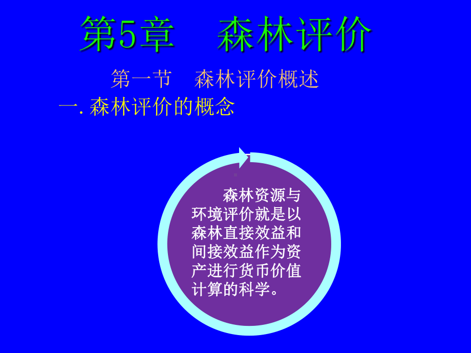 大学课件-林业经理-第五章-森林评价1-(NXPOWERLITE).ppt_第1页