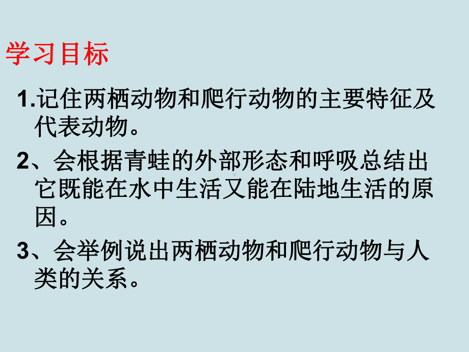 八年级生物上册第五单元第一章第五节《两栖动物和爬行动物》课件B.ppt_第2页