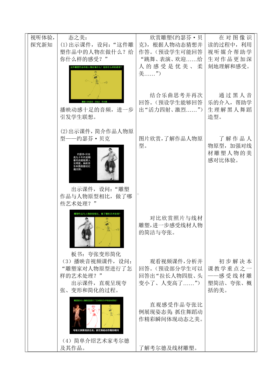 五年级美术上册教案 《11. 动态之美（二）》人美版.docx_第3页