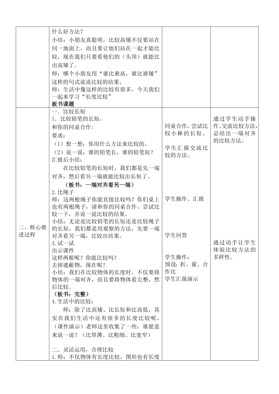 一年级下册数学教案-5.3 长度比较▏沪教版 (43).doc_第2页