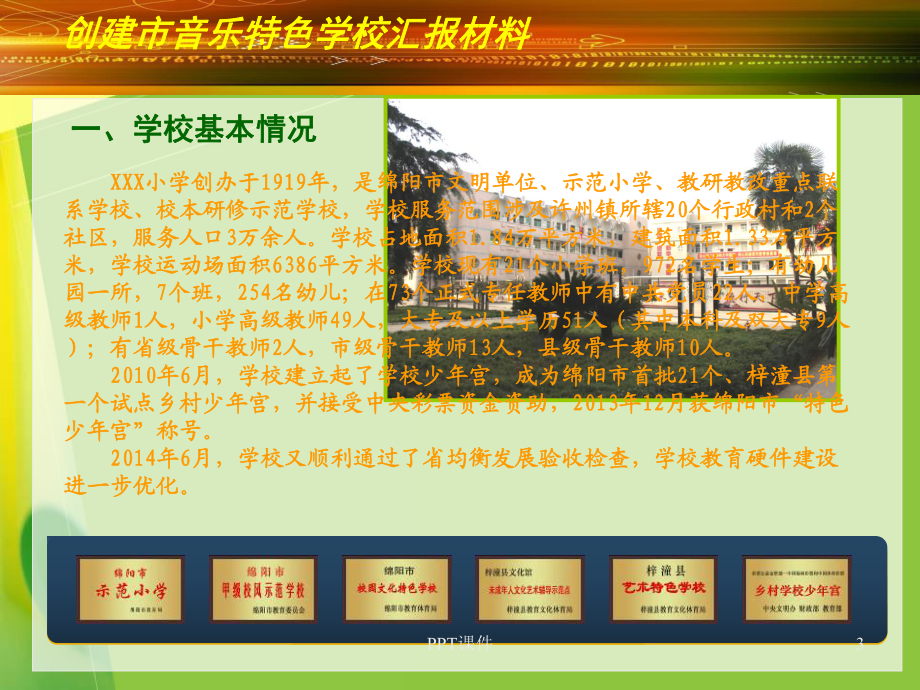 音乐特色学校汇报材料课件.ppt_第3页