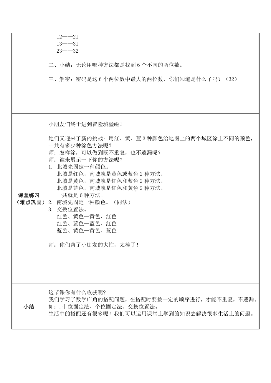 二年级数学上册教案-8.数学广角-搭配（一）45-人教版.docx_第2页