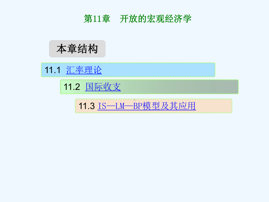 西方经济学(宏观部分)第五版高鸿业第11章开放的宏观经济学课件.ppt_第2页