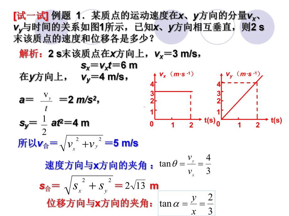 高三一轮复习课-运动的合成与分解课件.ppt_第2页