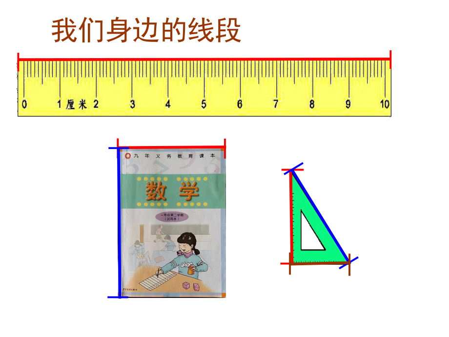 一年级下册数学课件-5.5 线段▏沪教版(共13张PPT).ppt_第2页